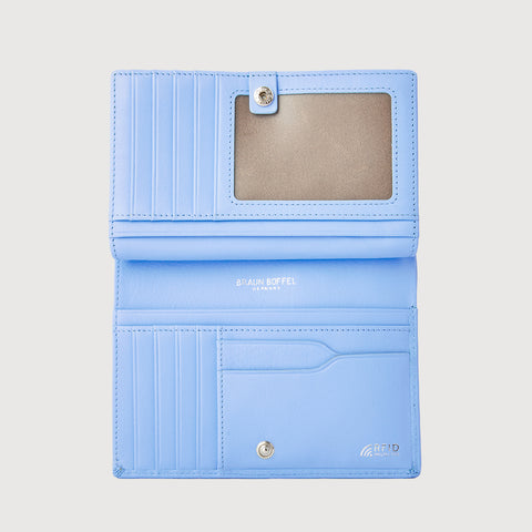 X BIFOLD 3/4 WALLET WITH EXTERNAL COIN COMPARTMENT