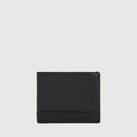 WARE CENTRE FLAP WALLET WITH COIN COMPARTMENT