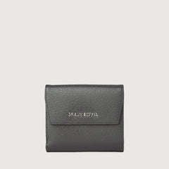 LINUS BIFOLD SMALL WALLET WITH EXTERNAL COIN COMPARTMENT