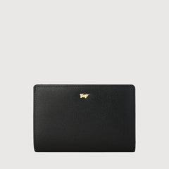 NOLEN BI-FOLD 3/4 WALLET WITH EXTERNAL COIN COMPARTMENT