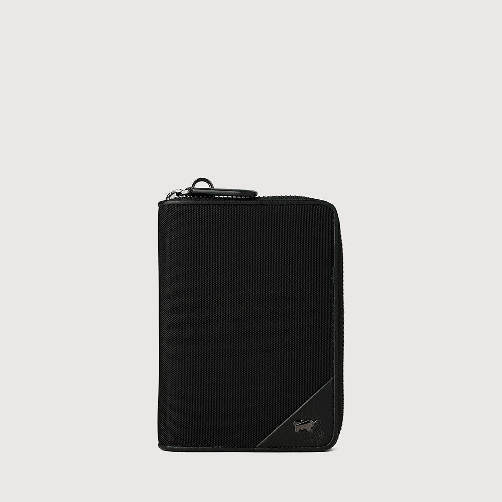 REIVO PASSPORT HOLDER WITH NOTES AND ZIP AROUND