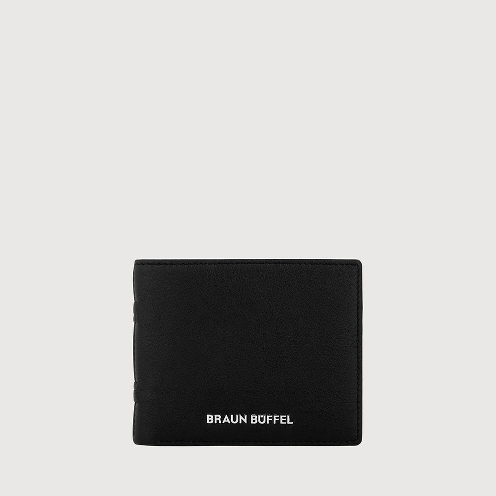 STITCH BIFOLD CENTRE FLAP CARDS WALLET