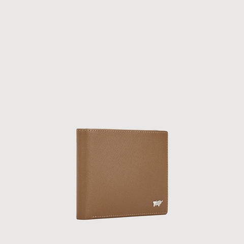 ADAM CENTRE FLAP WALLET WITH COIN COMPARTMENT