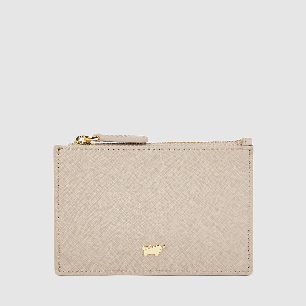 JIL FLAT CARD HOLDER WITH COIN COMPARTMENT