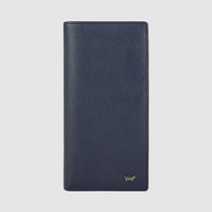 SHON BIFOLD LONG WALLET WITH ZIP COMPARTMENT (BOX GUSSET)