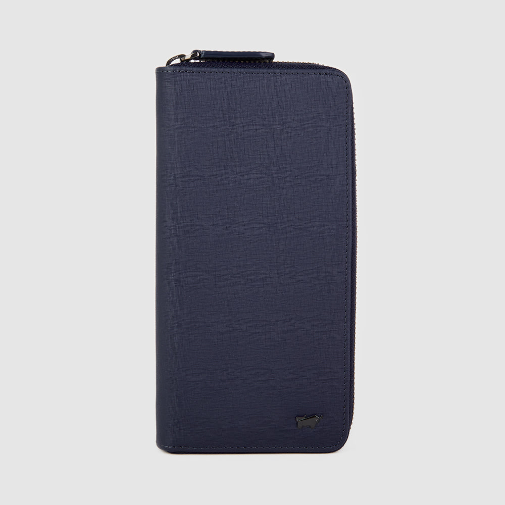VIKTOR ZIP LONG WALLET (2 GUSSET)