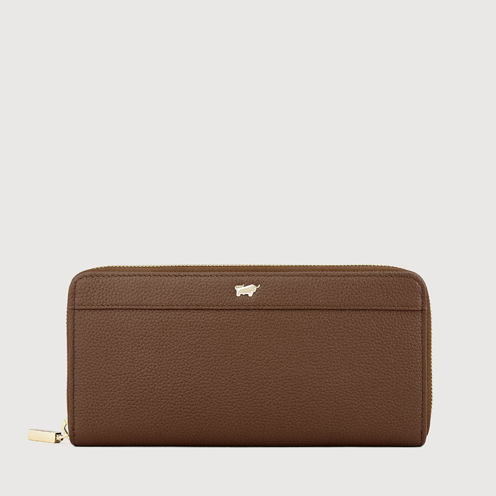 GAB ZIP LONG WALLET (3 V GUSSET)