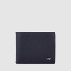 SHON CENTRE FLAP CARDS WALLET WITH COIN COMPARTMENT