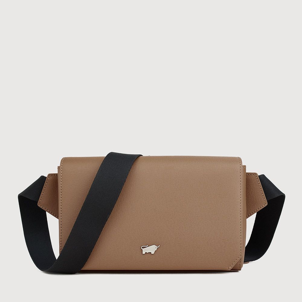 灰蓝色中号腰包