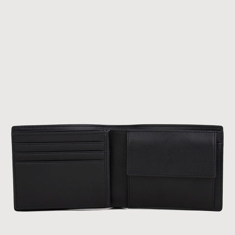 FELIX CENTRE FLAP WALLET WITH COIN COMPARTMENT