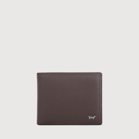 STUDIO CENTRE FLAP WALLET WITH COIN COMPARTMENT