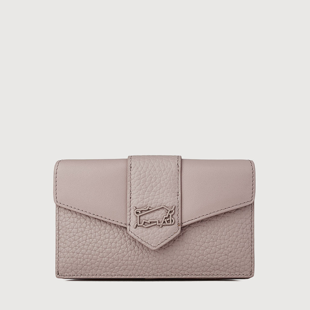 BINDAN BIFOLD SHORT WALLET WITH EXTERNAL COIN COMPARTMENT