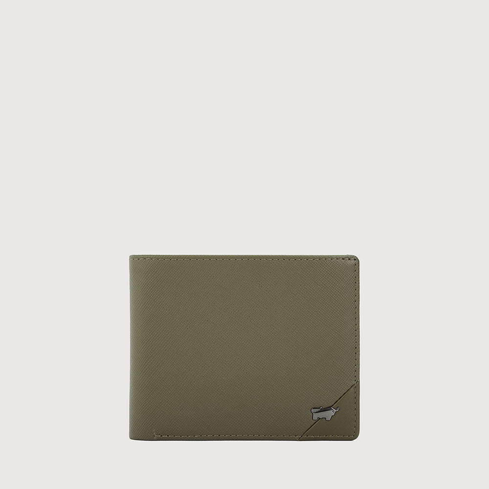 GALLION CENTRE FLAP WALLET WITH COIN COMPARTMENT