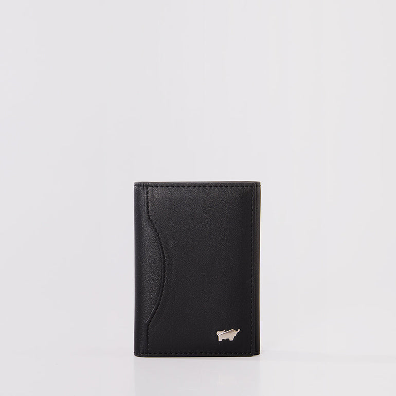 Porte-Cartes De Crédit Braun Büffel Country - Cuir Marron Palisandro - Neuf Avec étiquettes