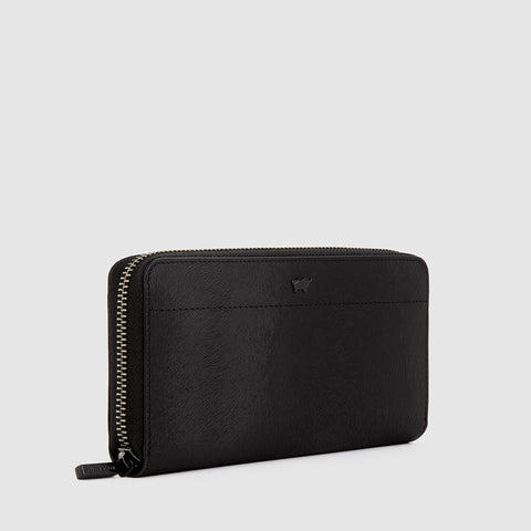 EYANA ZIP LONG WALLET (3 GUSSET)