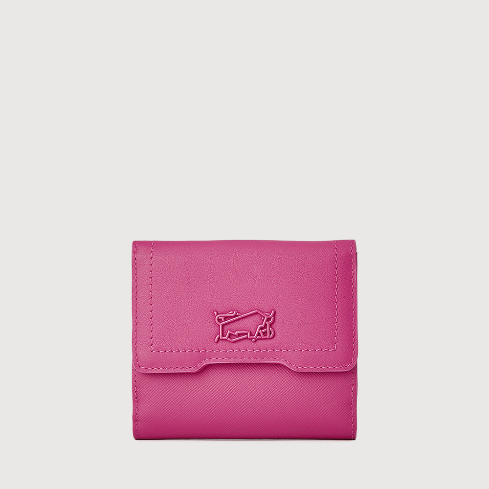 SUPERSTAR BIFOLD SMALL WALLET WITH EXTERNAL COIN COMPARTMENT