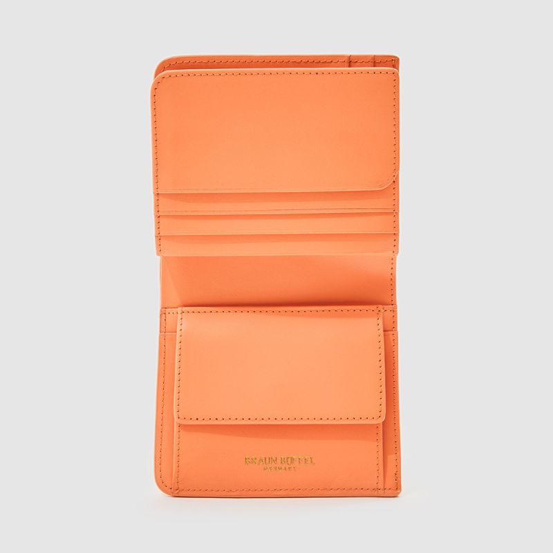 NANA 2 FOLD CENTRE FLAP SMALL WALLET WITH COIN COMPARTMENT