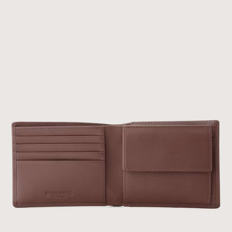 ADAM WALLET WITH COIN COMPARTMENT