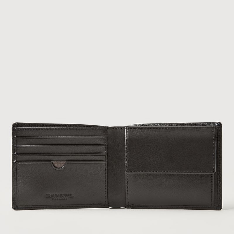 IKON WALLET WITH COIN COMPARTMENT