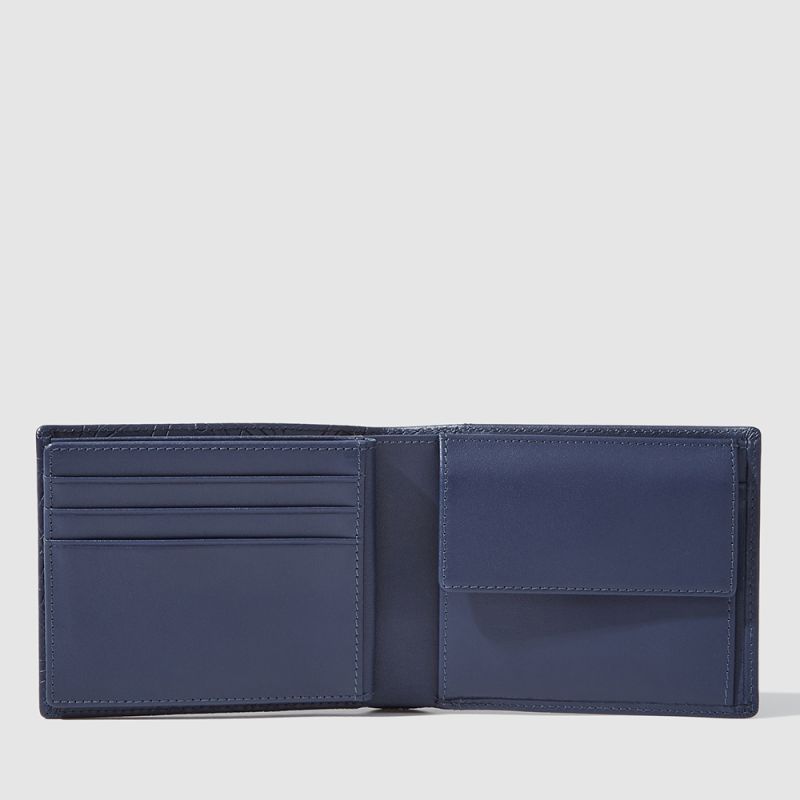 NEIL CENTRE FLAP WALLET WITH COIN COMPARTMENT