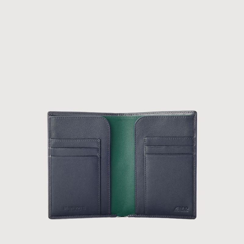 SICHER PASSPORT HOLDER WITH NOTES COMPARTMENT