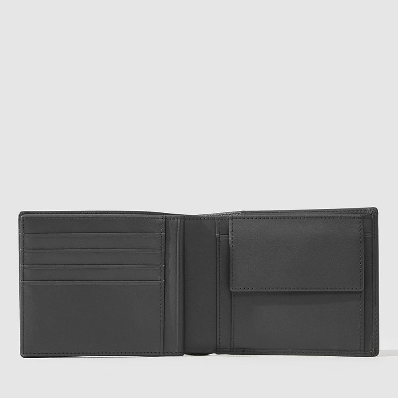 NEIL CENTRE FLAP WALLET WITH COIN COMPARTMENT GERMAN SIZE