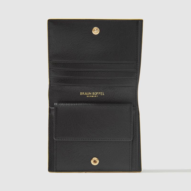 OPHELIA 2 FOLD CENTRE FLAP SMALL WALLET WITH COIN COMPARTMENT