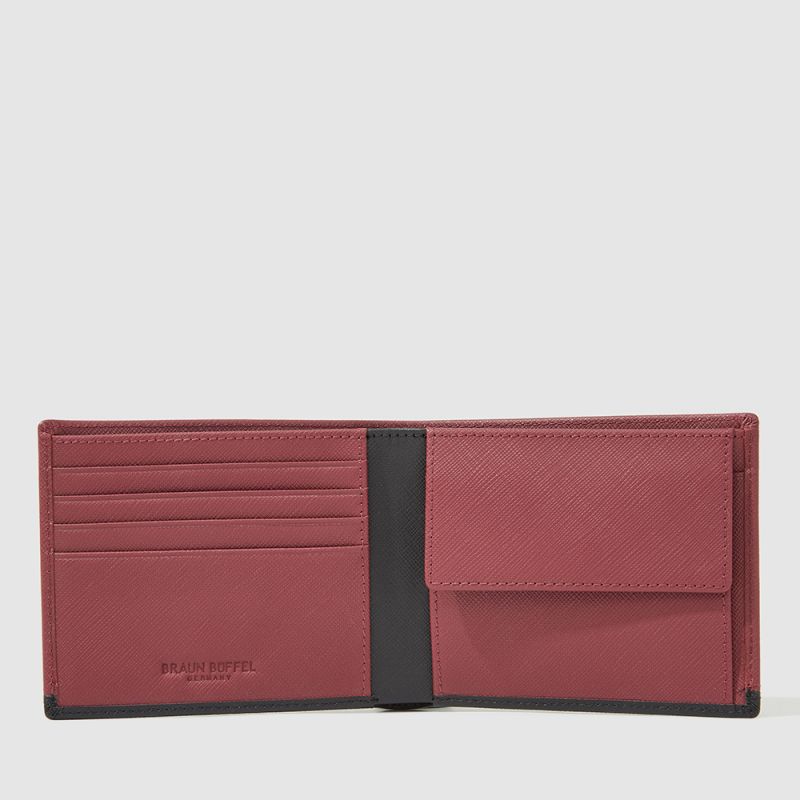 RATHAUS WALLET WITH COIN COMPARTMENT