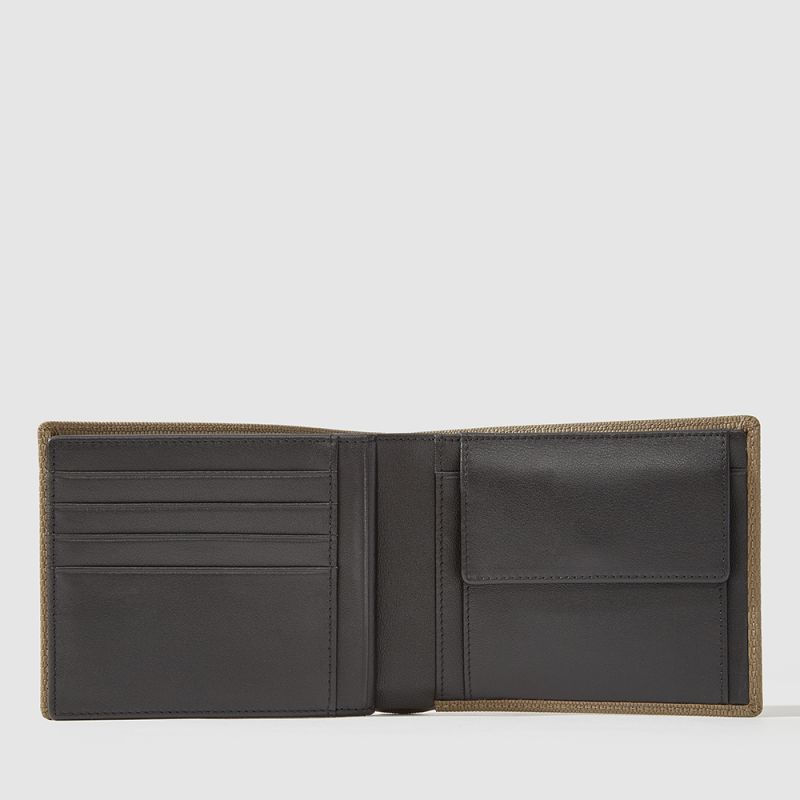 VAULT CENTRE FLAP WALLET WITH COIN COMPARTMENT (GERMAN SIZE)