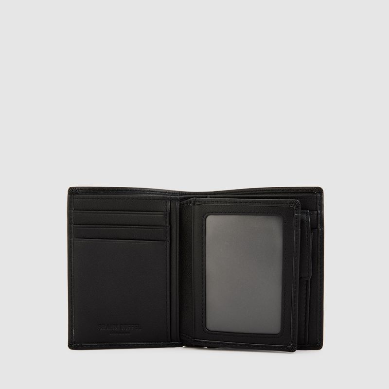 DROME VERTICAL WALLET WITH COIN COMPARTMENT