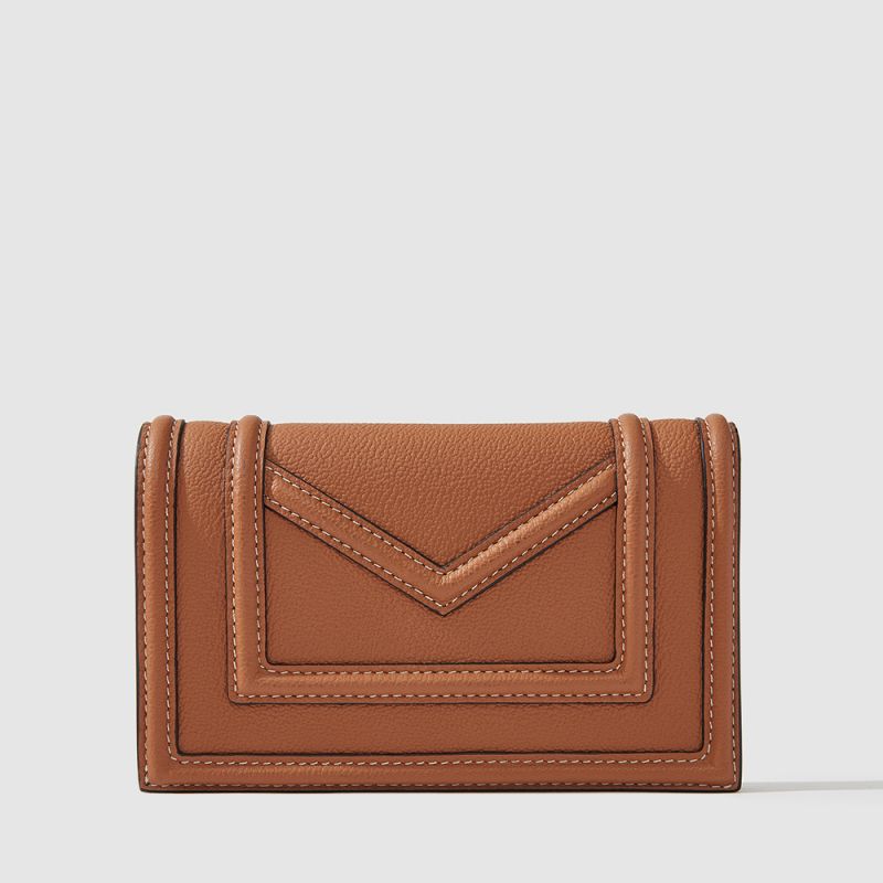 CATE 2 FOLD 3/4 WALLET (BOX GUSSET)