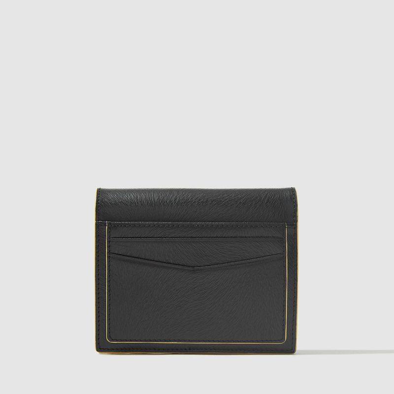 OPHELIA 2 FOLD CENTRE FLAP SMALL WALLET WITH COIN COMPARTMENT