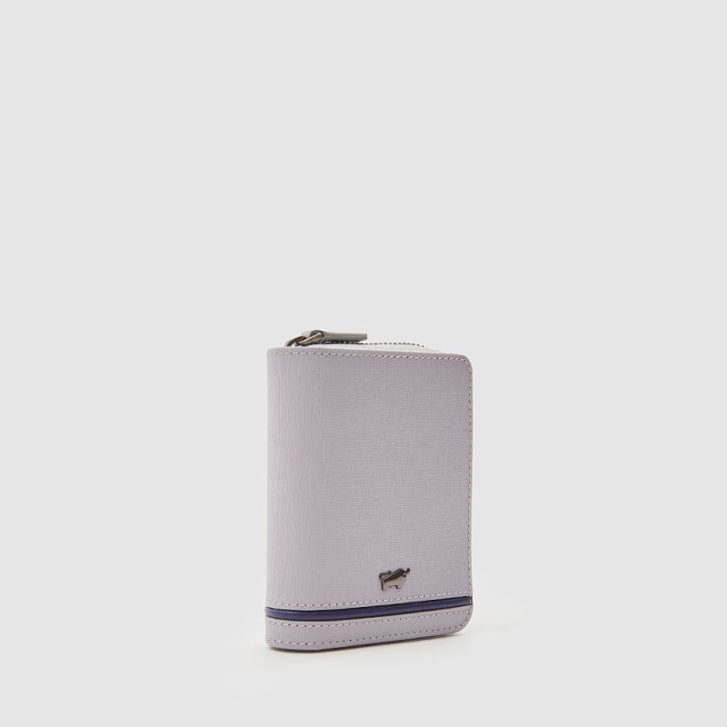 VIKTOR CARD HOLDER WITH EXTERNAL COIN COMPARTMENT
