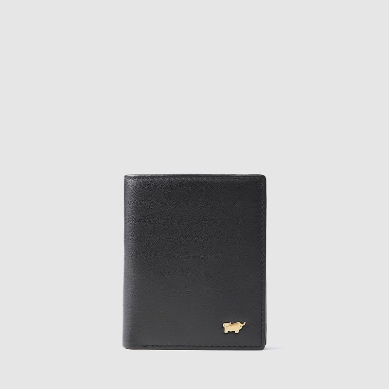 LUIS VERTICAL WALLET WITH COIN COMPARTMENT