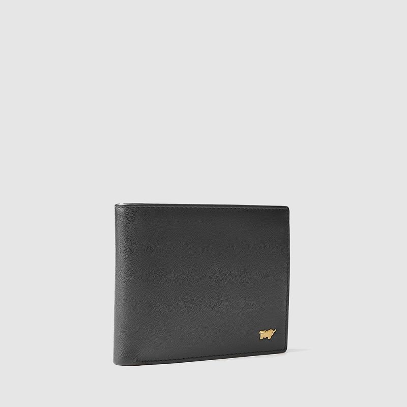 LUIS CENTRE FLAP WALLET WITH COIN COMPARTMENT (GERMAN SIZE)