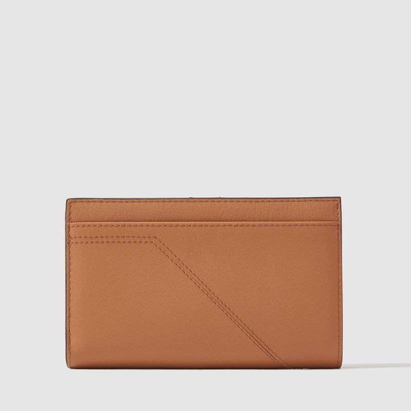 THALIA 2 FOLD 3/4 WALLET WITH EXTERNAL COIN COMPARTMENT