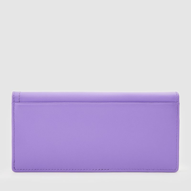 ROSS 2 FOLD LONG WALLET WITH ZIP COMPARTMENT (BOX GUSSET)