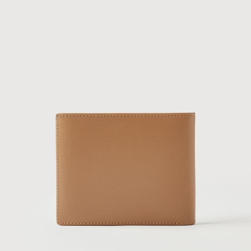 DECAP CENTRE FLAP WALLET WITH COIN COMPARTMENT