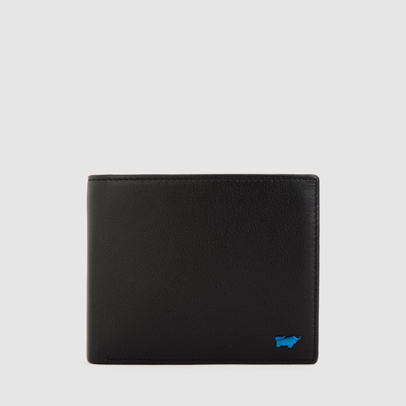 DROME CENTRE FLAP WALLET WITH COIN COMPARTMENT (GERMAN SIZE)