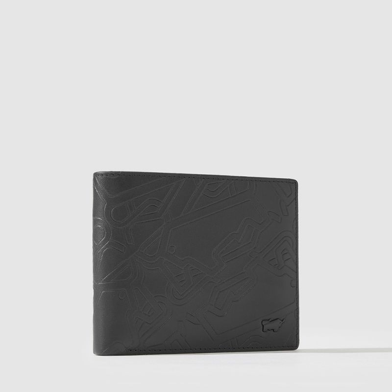 NEIL CENTRE FLAP WALLET WITH COIN COMPARTMENT