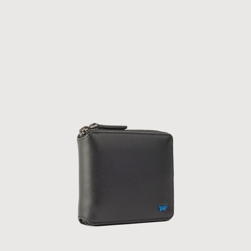 FLINNT ZIP CENTRE FLAP WALLET WITH COIN COMPARTMENT