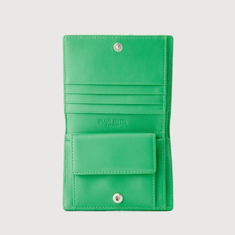 POMBAL 2 FOLD SMALL WALLET WITH COIN COMPARTMENT