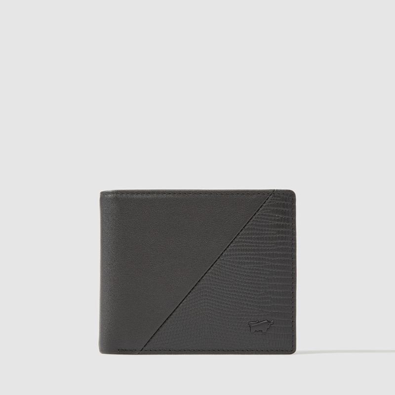 QUANTUM CENTRE FLAP WALLET WITH COIN COMPARTMENT
