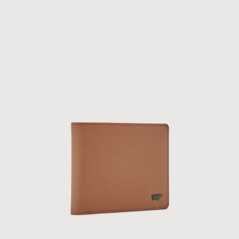 LOGE CENTRE FLAP WALLET WITH COIN COMPARTMENT