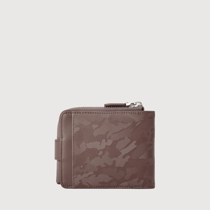 JACOB WALLET WITH EXTERNAL COIN COMPARTMENT