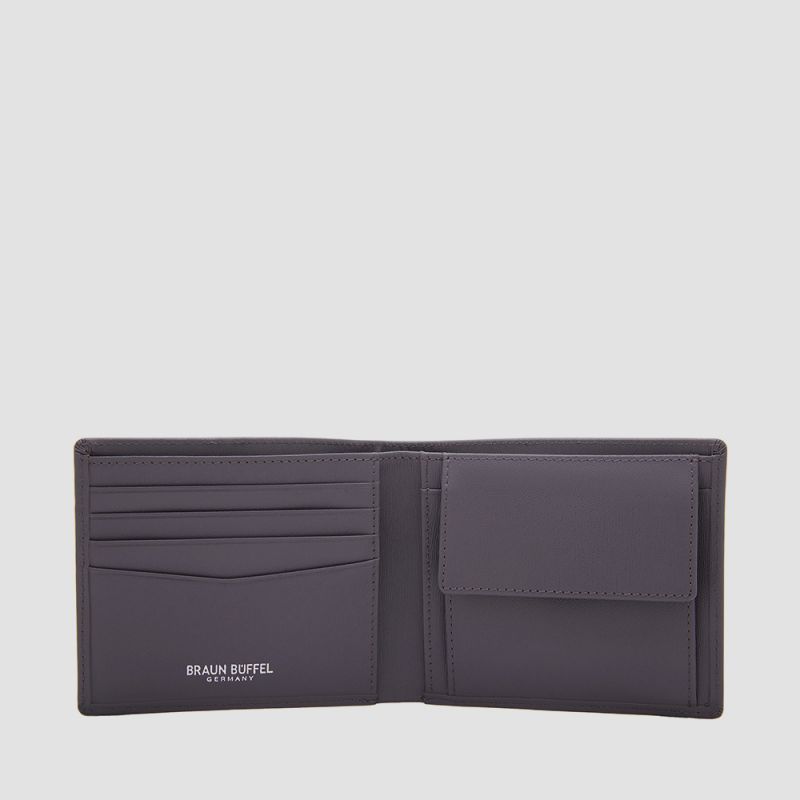 HOMME WALLET WITH COIN COMPARTMENT