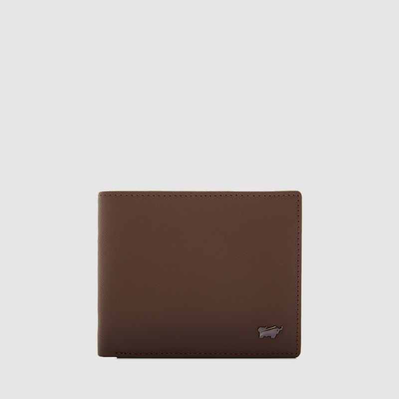 L'HOMME CENTRE-FLAP WALLET WITH COIN COMPARTMENT