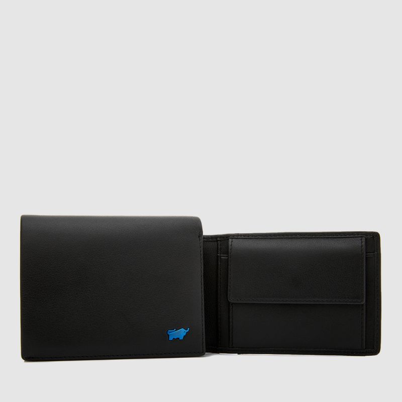 NEWNOMAD SLIDE FLAP WALLET WITH COIN COMPARTMENT