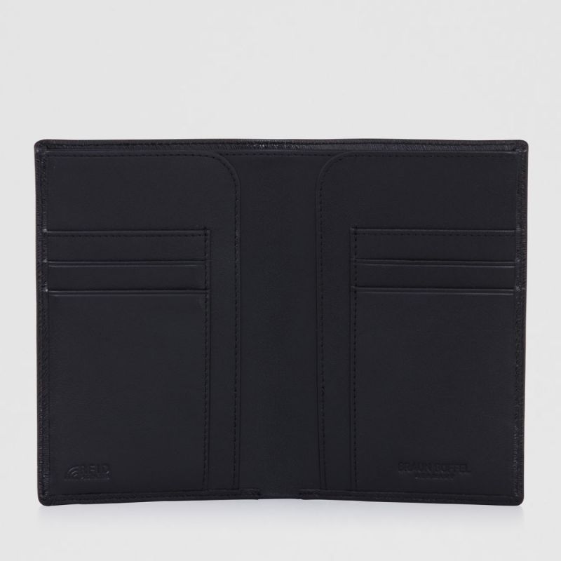 SICHER PASSPORT HOLDER WITH NOTES COMPARTMENT
