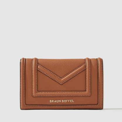 CATE 2 FOLD 3/4 WALLET (BOX GUSSET)